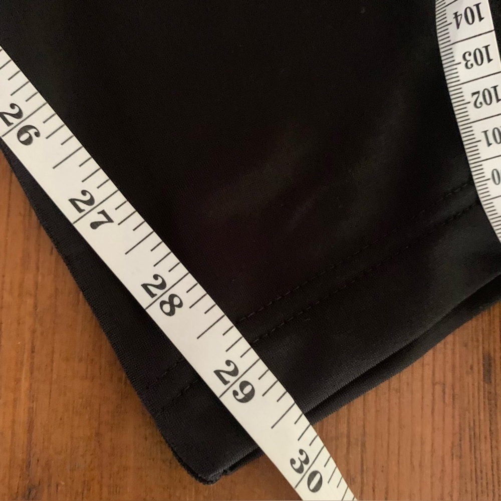 Adidas Black Gray 3 Stripe Pull On Warm Up Track Pants Ankle Zip Sz XL - Picture 9 of 10